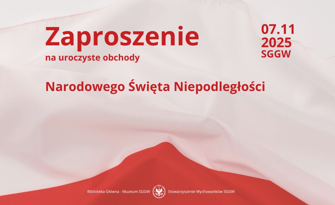 Zaproszenie na obchody Narodowego Święta Niepodległości 2025