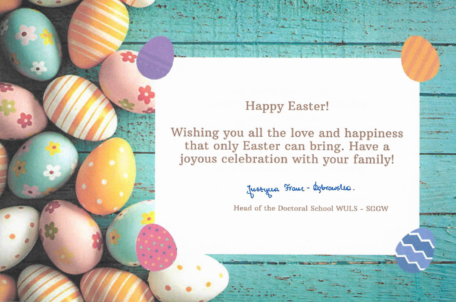 easter wishes