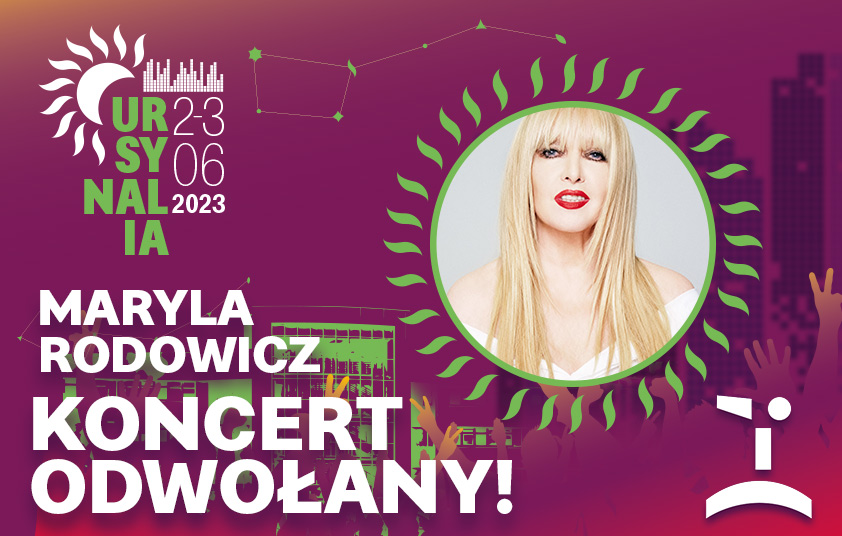 Koncert Maryli Rodowicz odwołany
