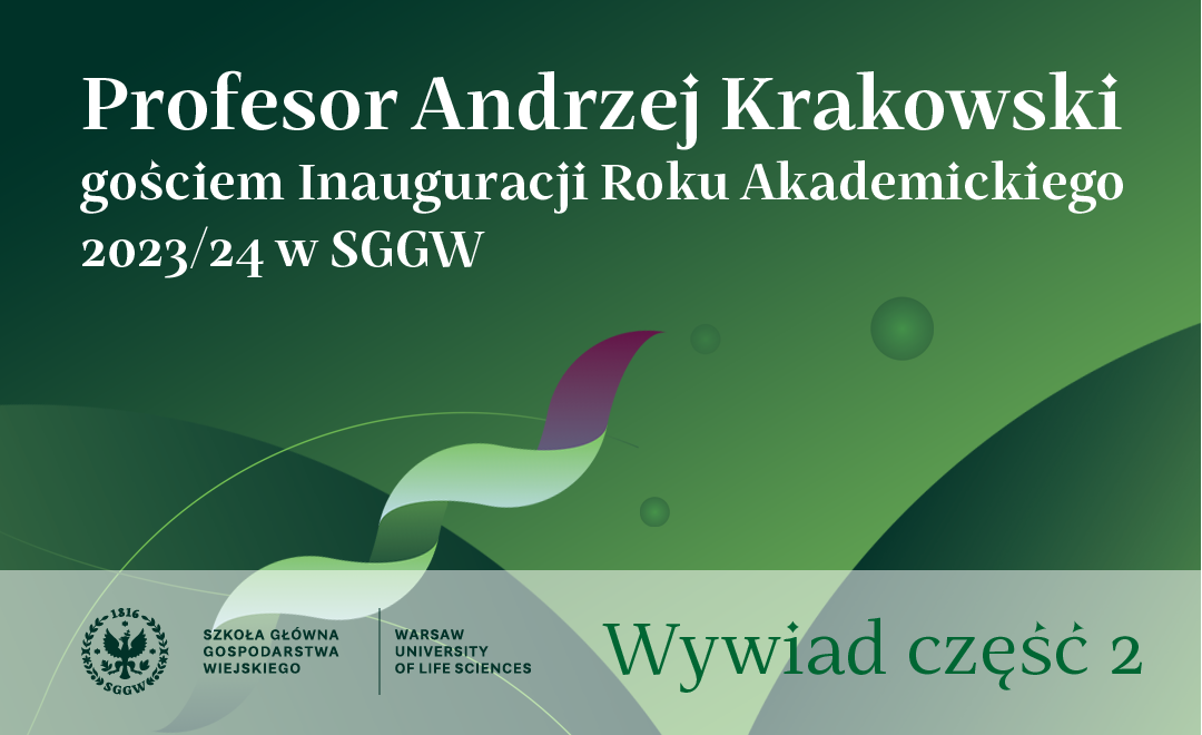 Prof. Andrzej Krakowski gościem Inauguracji Roku Akademickiego 2023-2024
