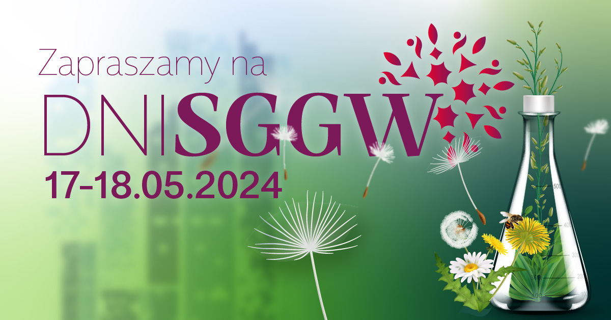 Zapraszamy na dni SGGW 17-18 maj 2024