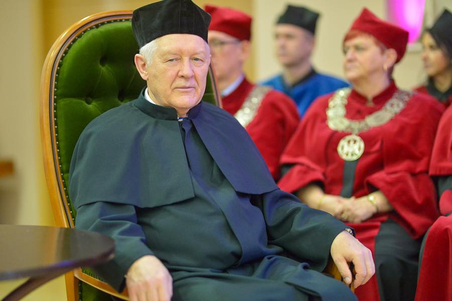 Profesor Zdzisław Wyszyński doktorem honoris causa Uniwersytetu Przyrodniczego we Wrocławiu