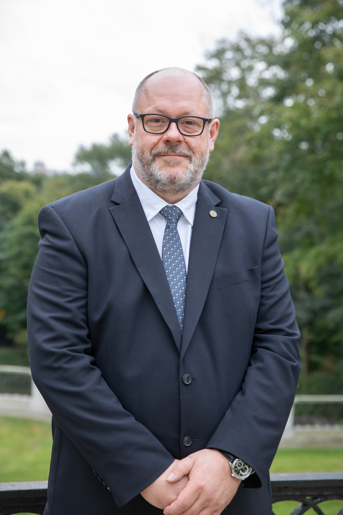 portret mężczyzny - dr inż. Arkadiusz Gruchała
